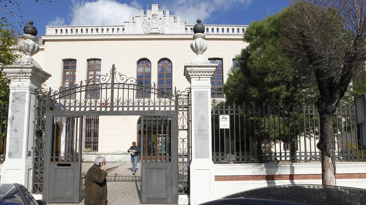 Entrada de la Gerencia de Urbanismo en Córdoba