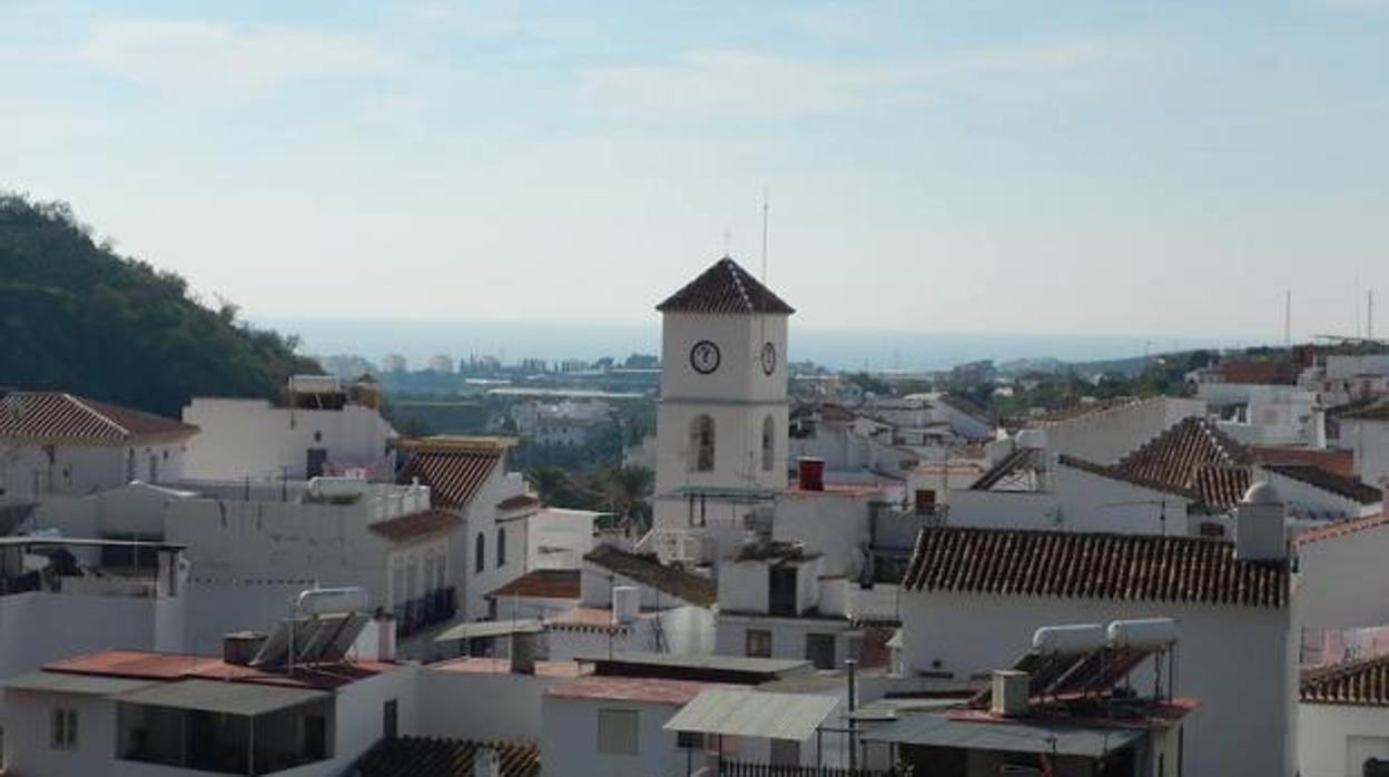 Vista del municipio de Algarrobo