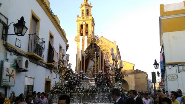 Así fue la procesión de la Virgen de la Victoria de Córdoba