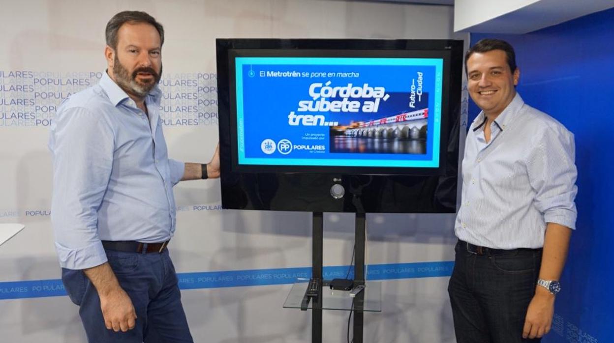 Adolfo Molina y José María Bellido, en la presentación de su nueva campaña
