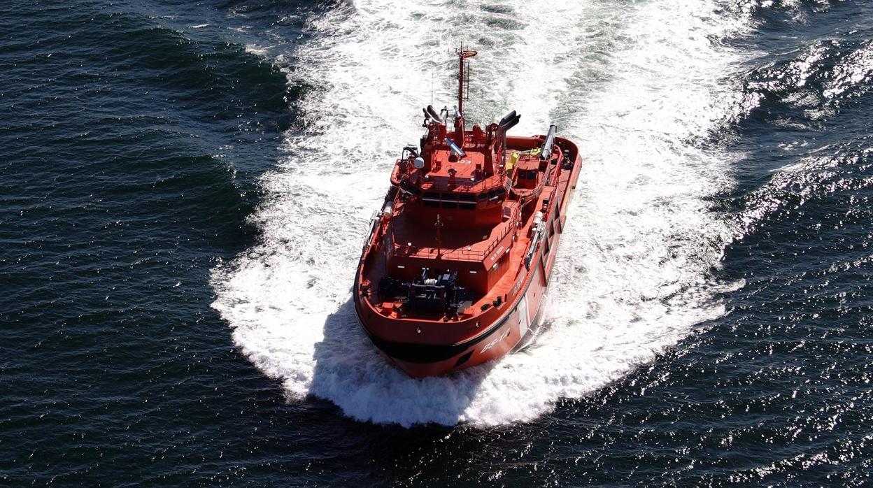 Imagen de una de las embarcaciones de rescate de Salvamento Marítimo.