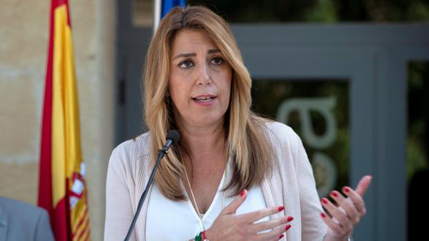 Susana Díaz, sobre las elecciones en Andalucía: «Al primero que llamé fue a Pedro Sánchez»