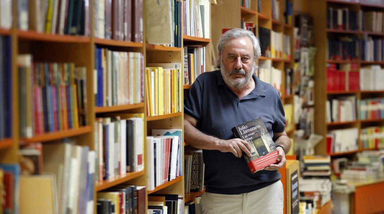 Julio Llamazares, en la presentación de «Las rosas del sur» en Córdoba