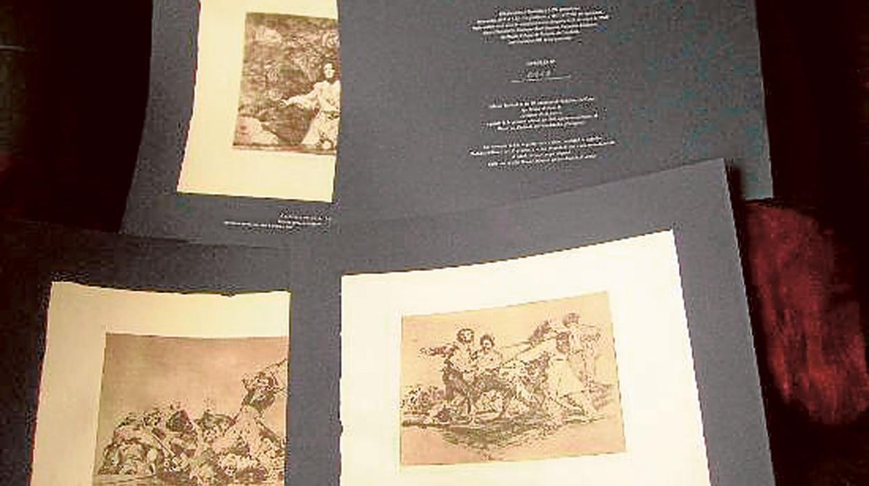 Las estampas de Goya en discordia