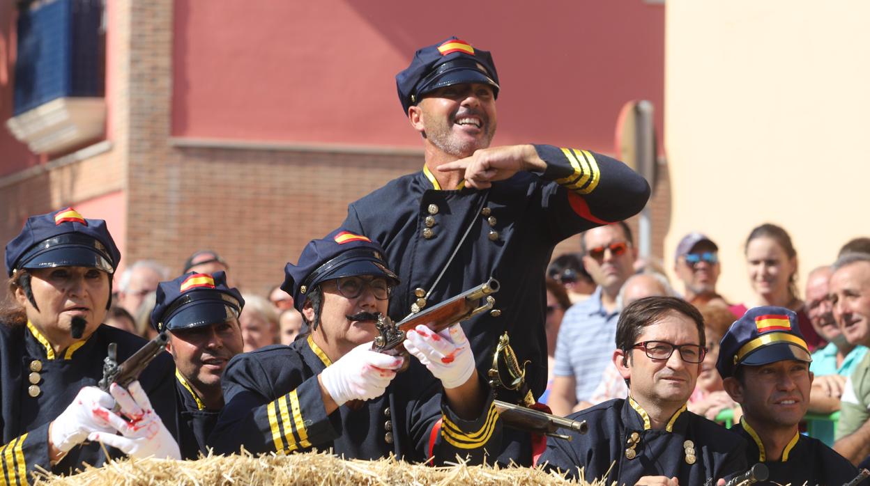 Recreación de la Batalla de Alcolea el pasado mes de septiembre