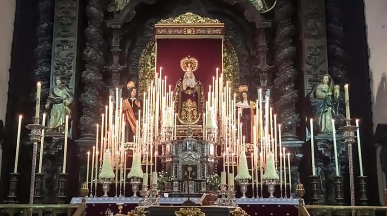 Triduo en honor de la Virgen del Desconsuelo