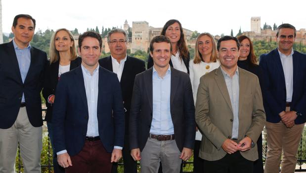 El Partido Popular presenta en Granada a sus ocho candidatos para las elecciones de Andalucía 2018