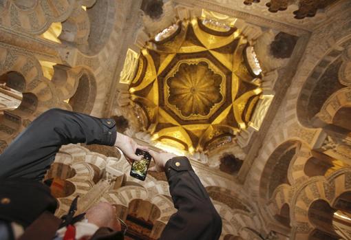 Cúpula central de la maqsura de la Mezquita-Catedral de Córdoba