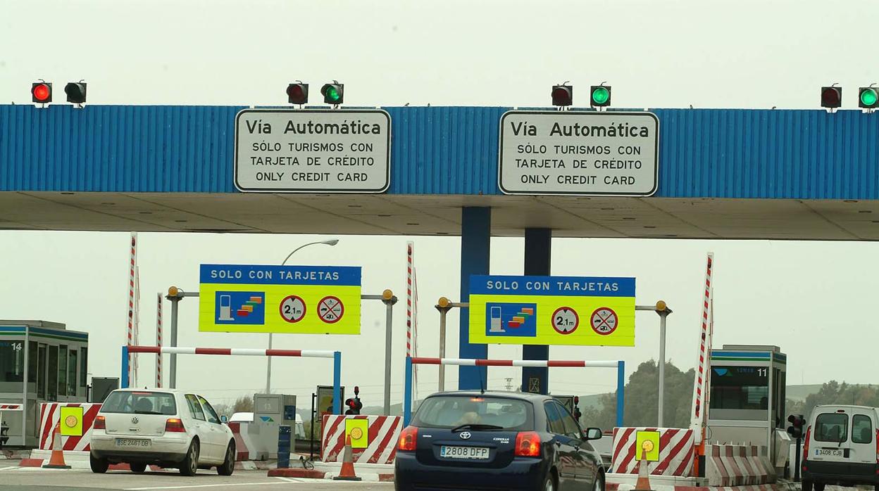 Peaje de la autopista Sevilla-Cádiz