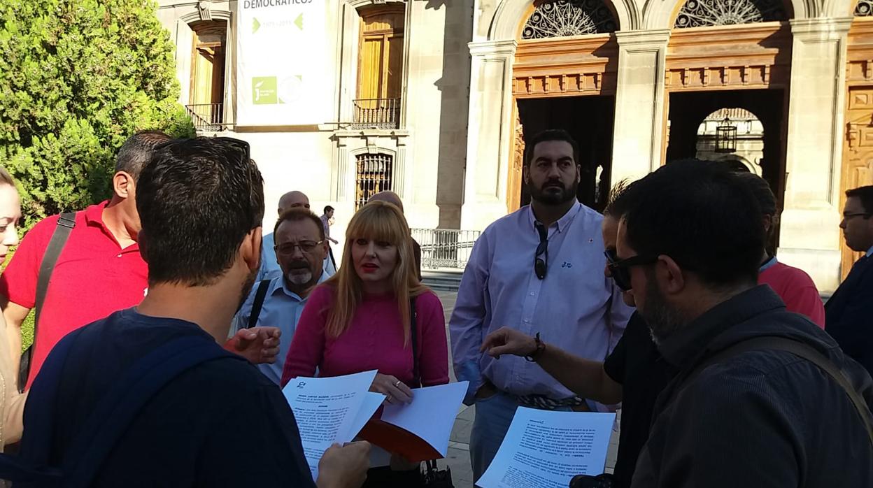 María Cantos, en una reciente rueda de prensa