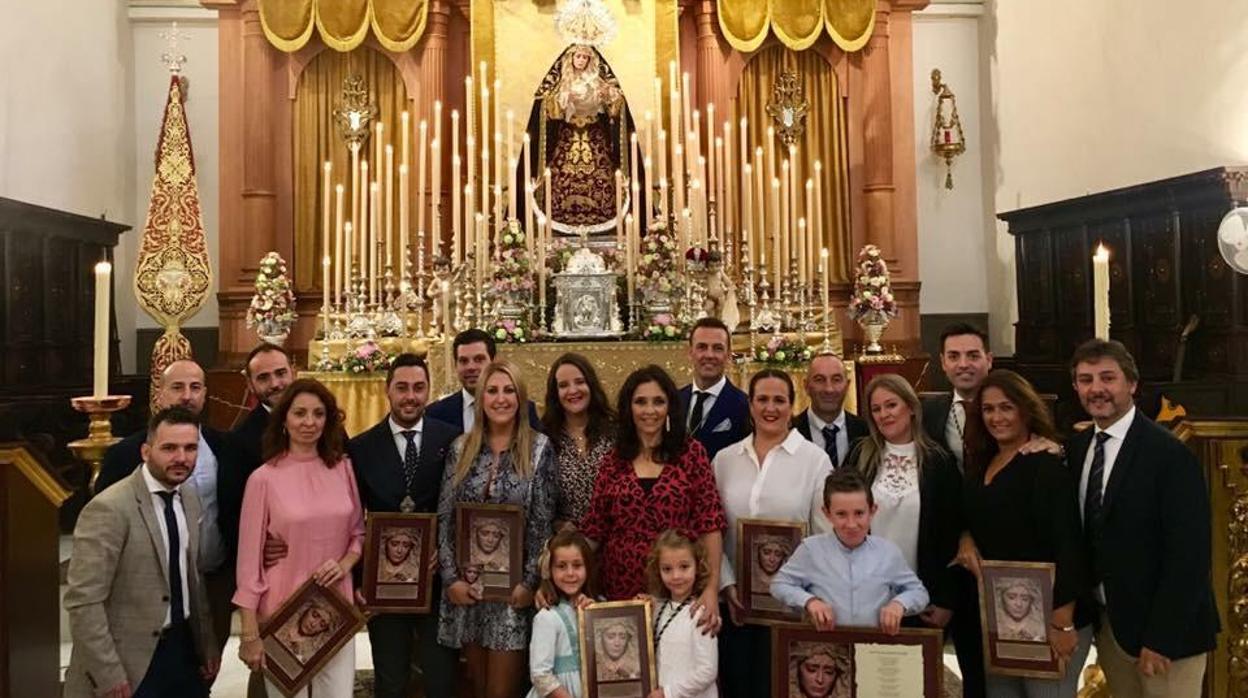 Presentación de la «Salve» en la iglesia de San Roque