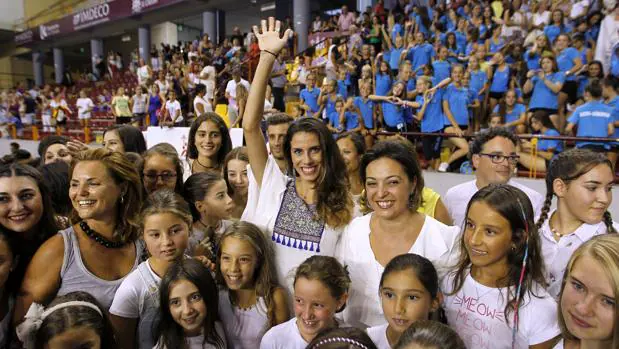 Vista Alegre acoge el torneo de gimnasia rítmica «Ciudad de Córdoba Lourdes Mohedano»