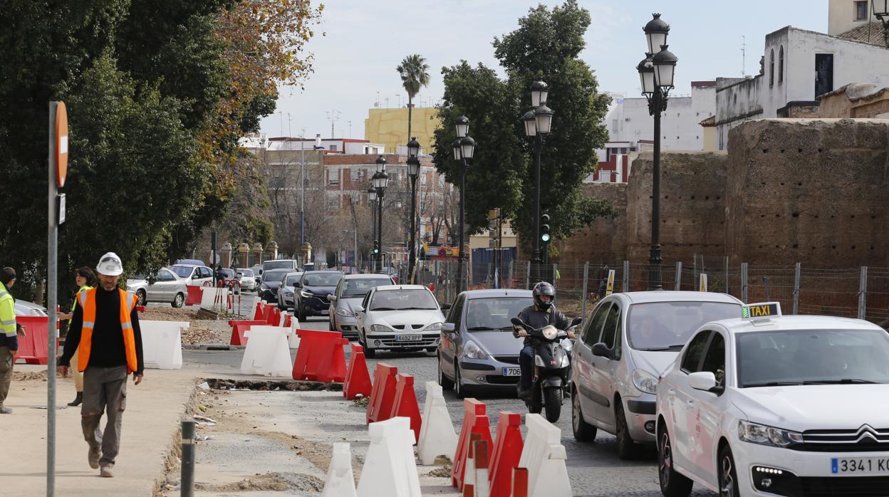 La segunda fase contempla actuaciones en la zona Este de la Ronda del Marrubial