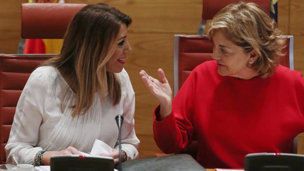 Tres cuñados y el marido de Susana Díaz trabajaron en empresas subvencionadas por la Junta de Andalucía