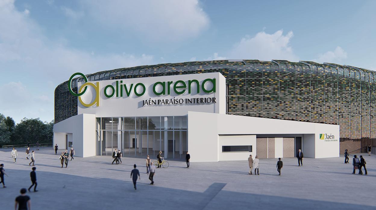 La Junta libra 10,26 millones de euros para pagar la mitad del coste del pabellón Oliva Arena de Jaén