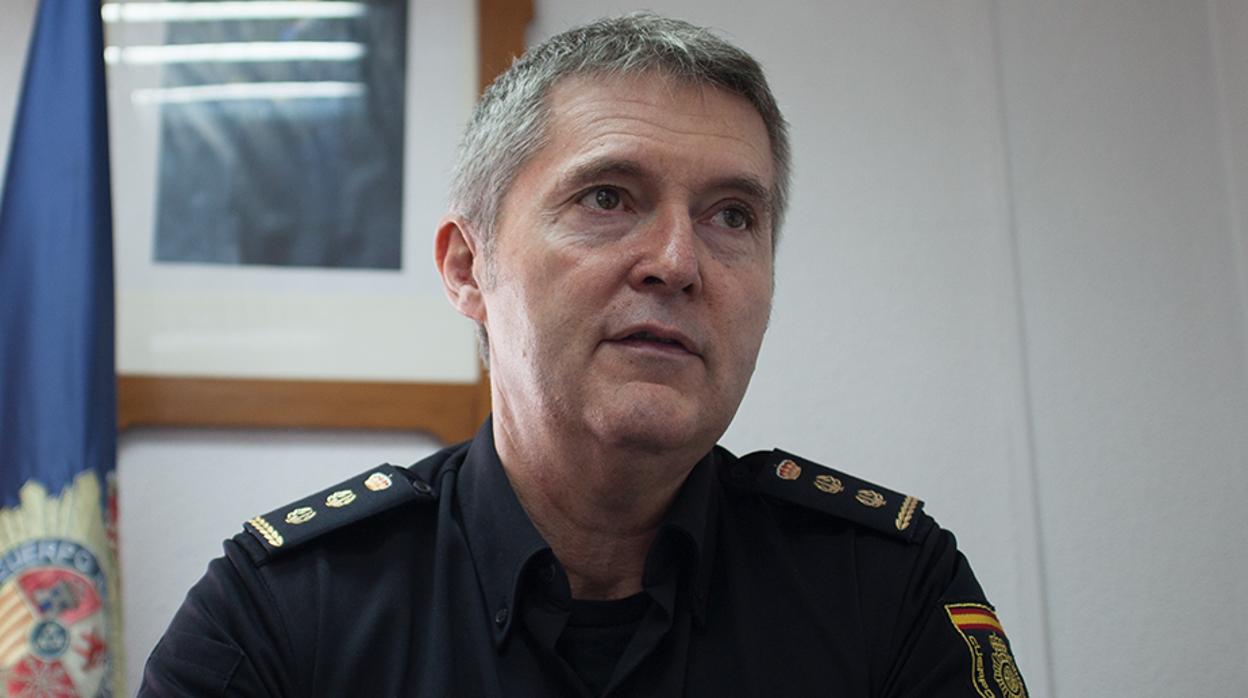 Francisco López, comisario de la Policía Nacional en La Línea de la Concepción.