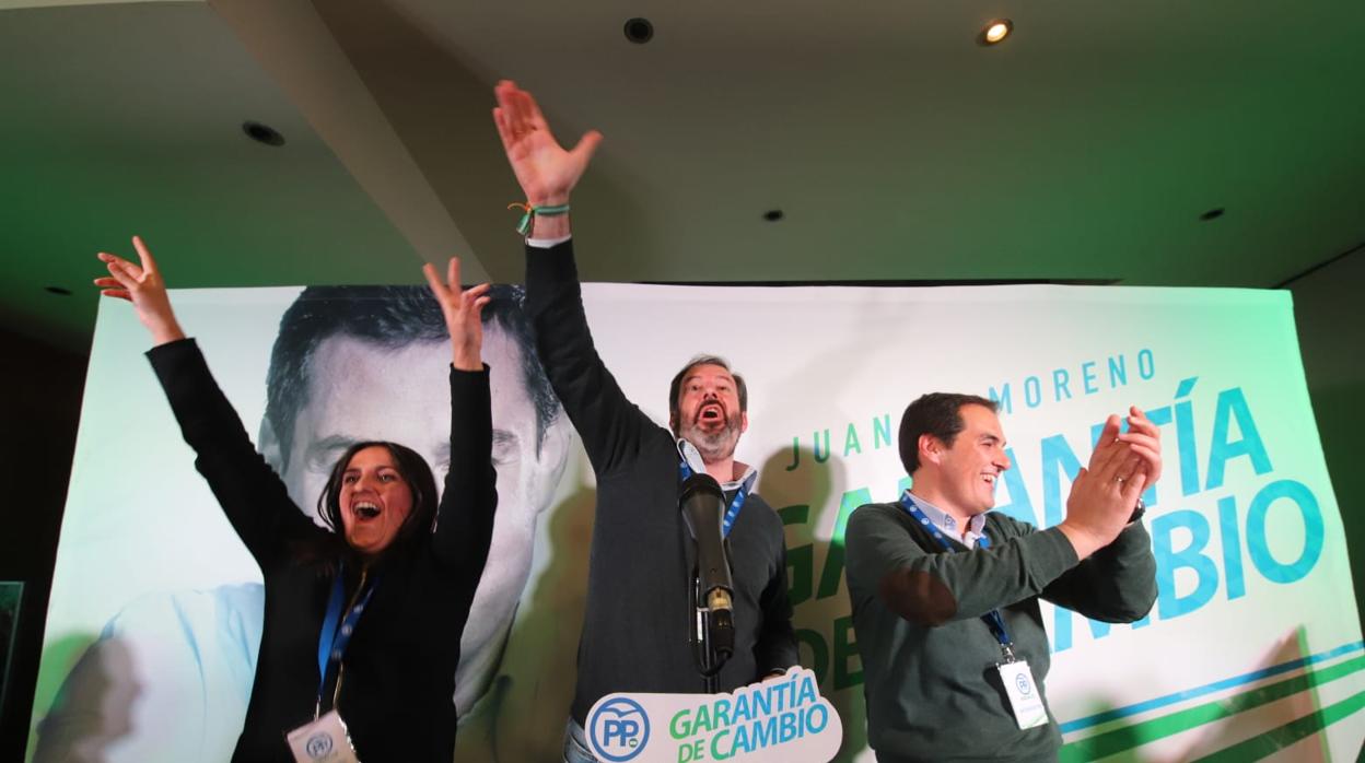 Elecciones andaluzas de 2018 | Nieto al PP de Córdoba, que pierde un escaño: «Estamos haciendo historia»