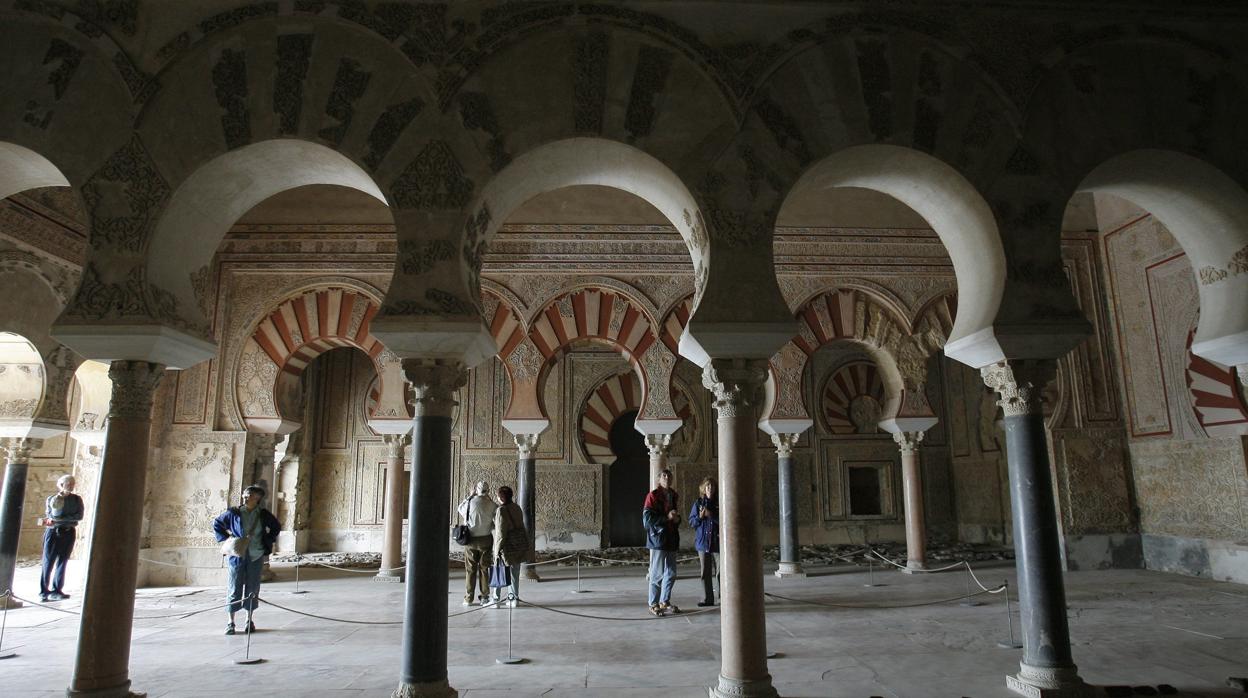 Salón Rico de Medina Azahara en Córdoba, que pronto cumplirá una década cerrado