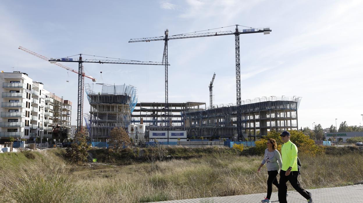 Construcción de viviendas en la zona de Poniente de Córdoba