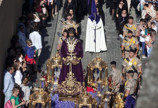 Nuestro Padre Jesús Nazareno Rescatado de Córdoba durante su salida procesional