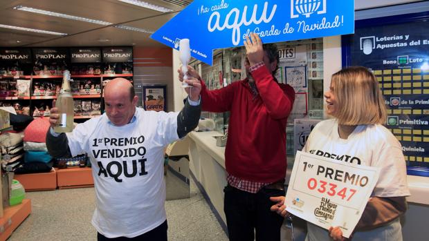 Lotería: Más de 40 millones de euros caen en Andalucía en el Sorteo de Navidad
