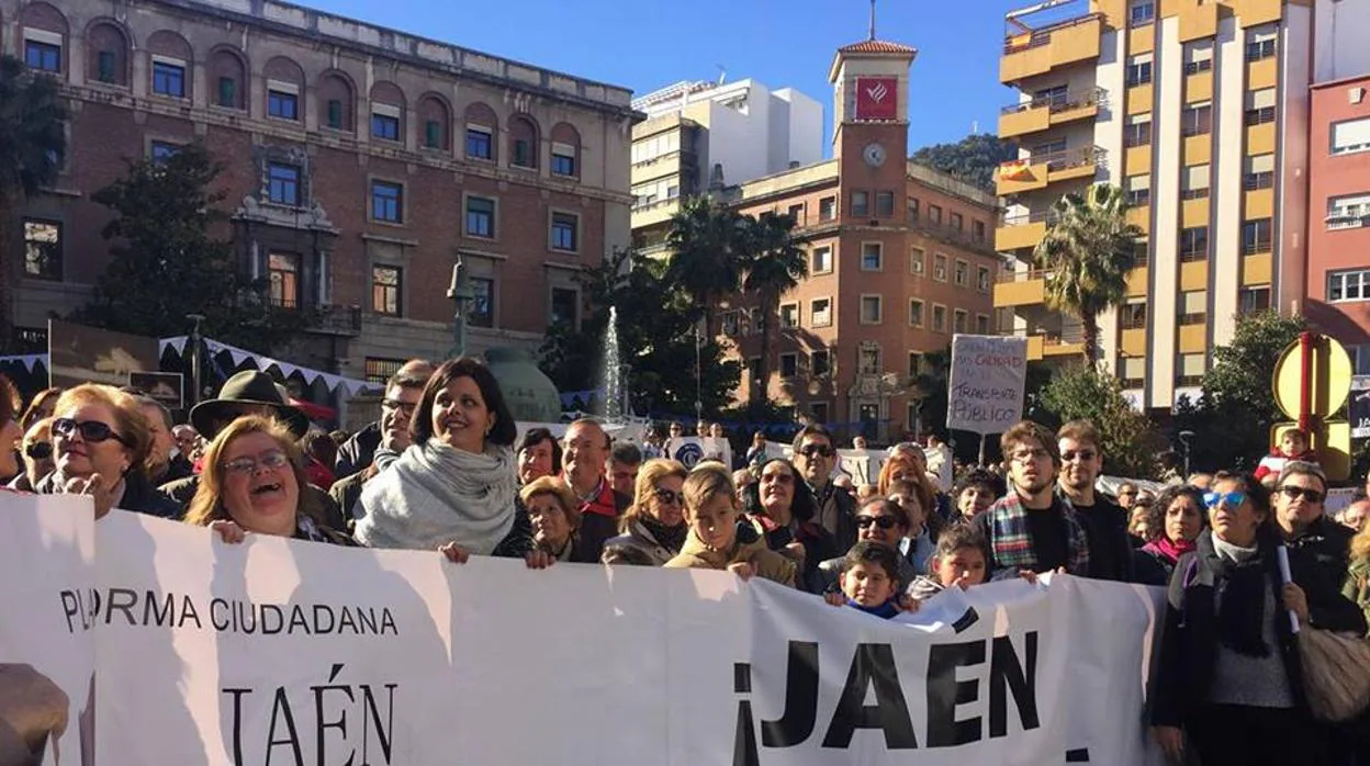 La plataforma ciudadana Jaén Merece Más también exigen mejoras en el servicio ferroviario