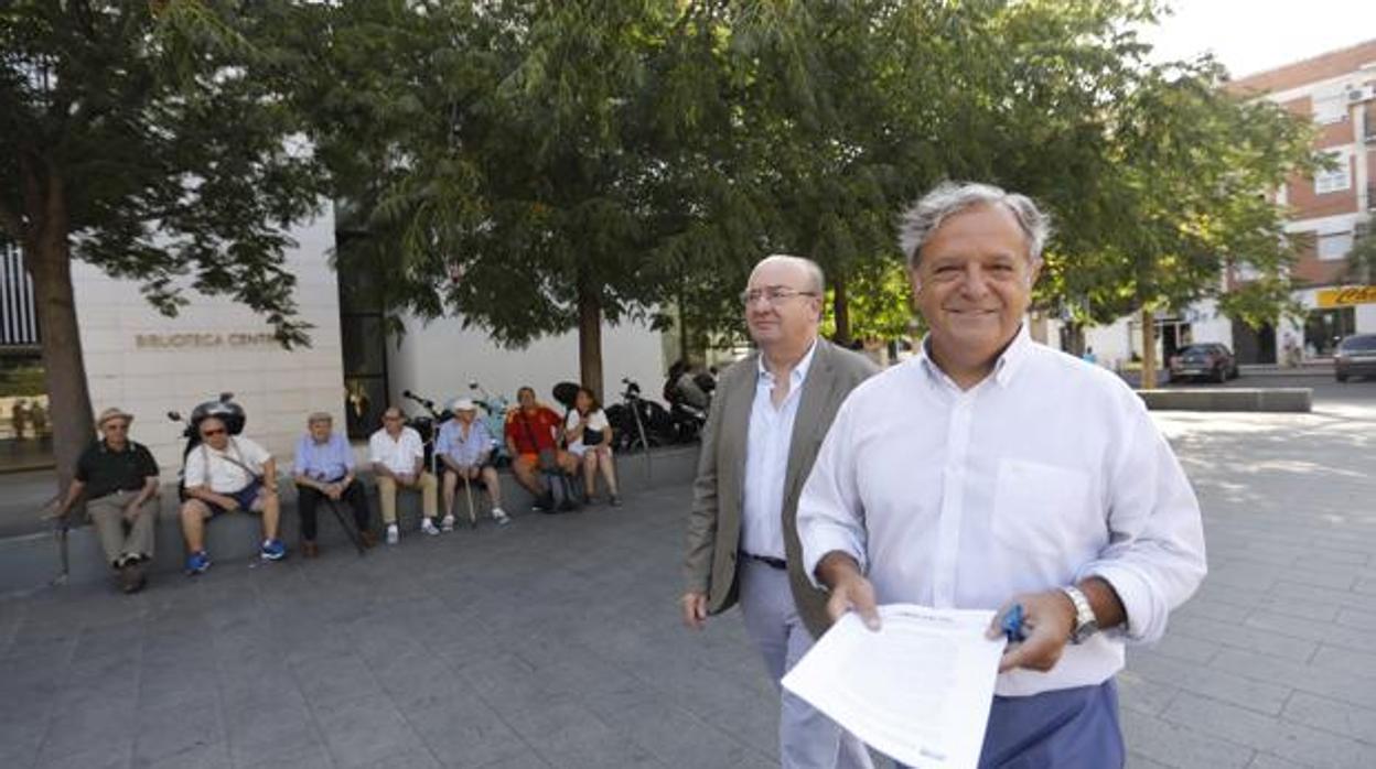 Salvador Fuentes en el Marrubial en una imagen de archivo