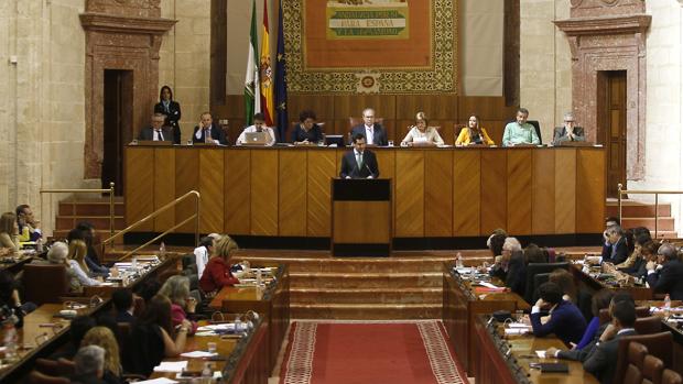 Sigue la constitución del nuevo Parlamento de Andalucía para la XI Legislatura