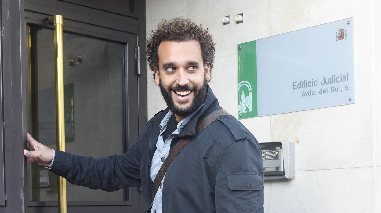 Jesús Candel, Spiriman, el día que fue a declarar al Juzgado