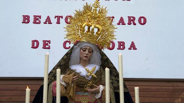 Convocan la primera igualá del palio de la Esperanza del Valle de Córdoba