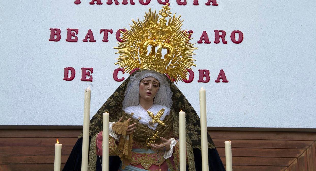 María Santísima de la Esperanza del Valle, titular mariana de la Sagrada Cena de Córdoba