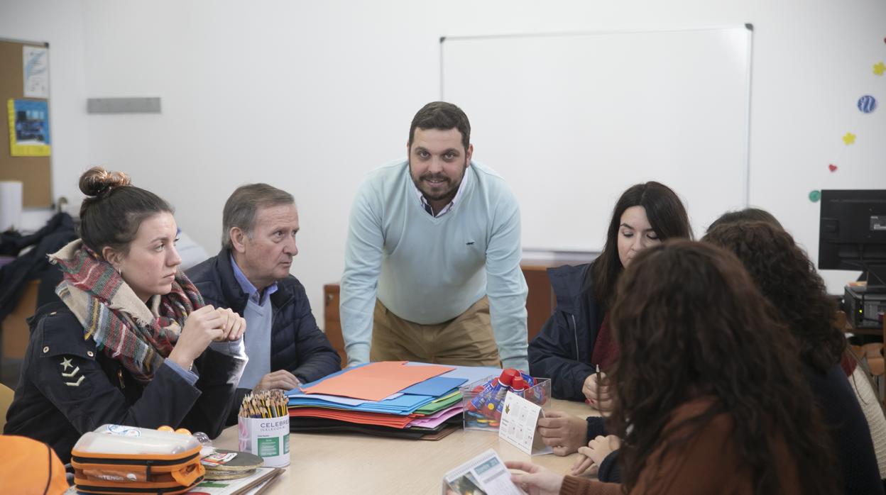 Miguel Reymundo, en Estrella Azahara del barrio de Palmeras