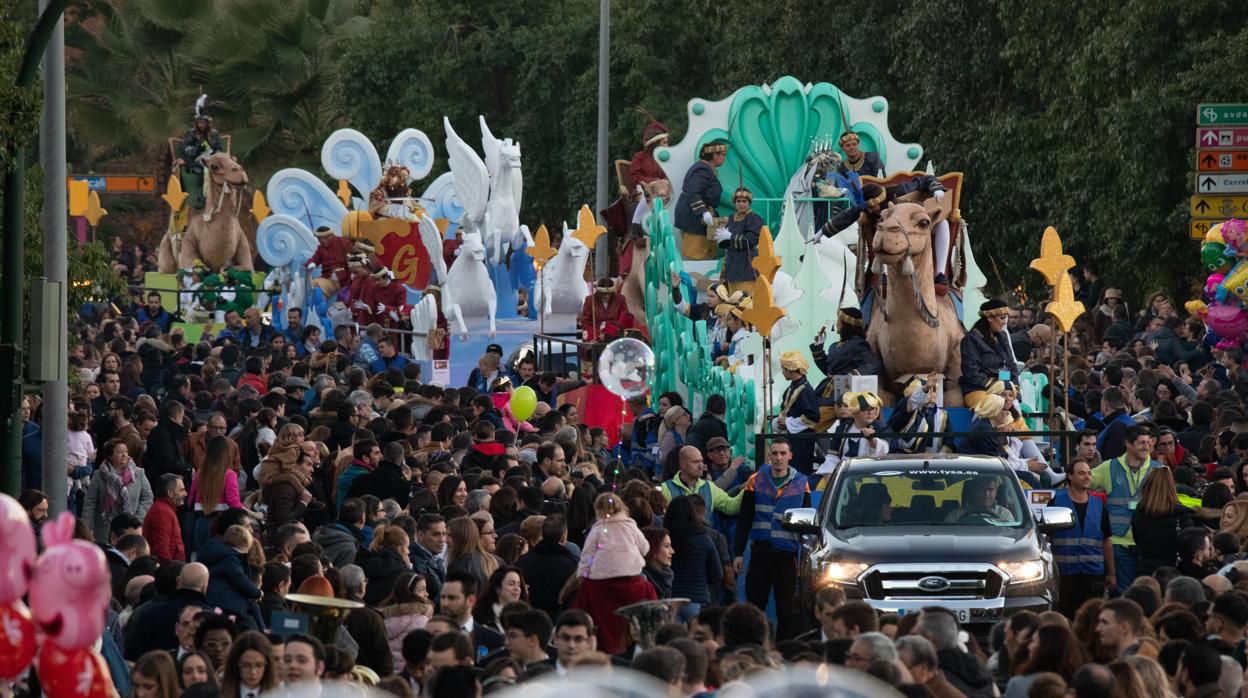 Carrozas de la Cabalgata de Reyes Magos de Córdoba