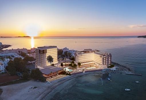 Imagen de cómo será el hotel en Ibiza