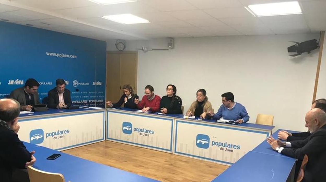 Reunión del consejo de dirección del PP de Jaén