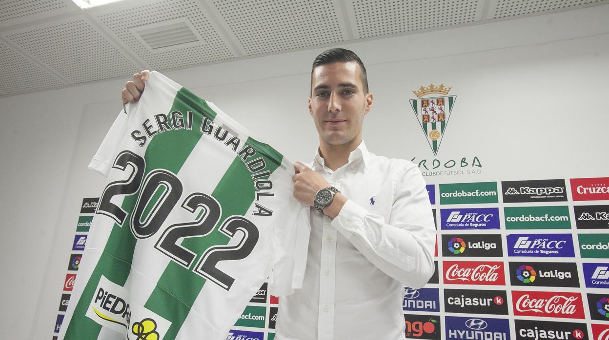 Sergi Guardiola, jugadores del Córdoba CF cedido en el Getafe