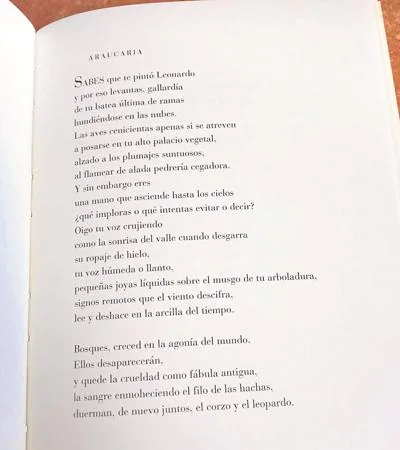Uno de los poemas que formarán parte de «Claroscuro», en la edición ya terminada de la obra