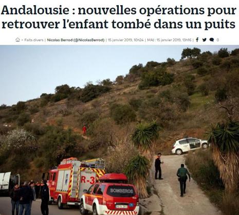 El rescate, narrado en el diario francés Le Parisien