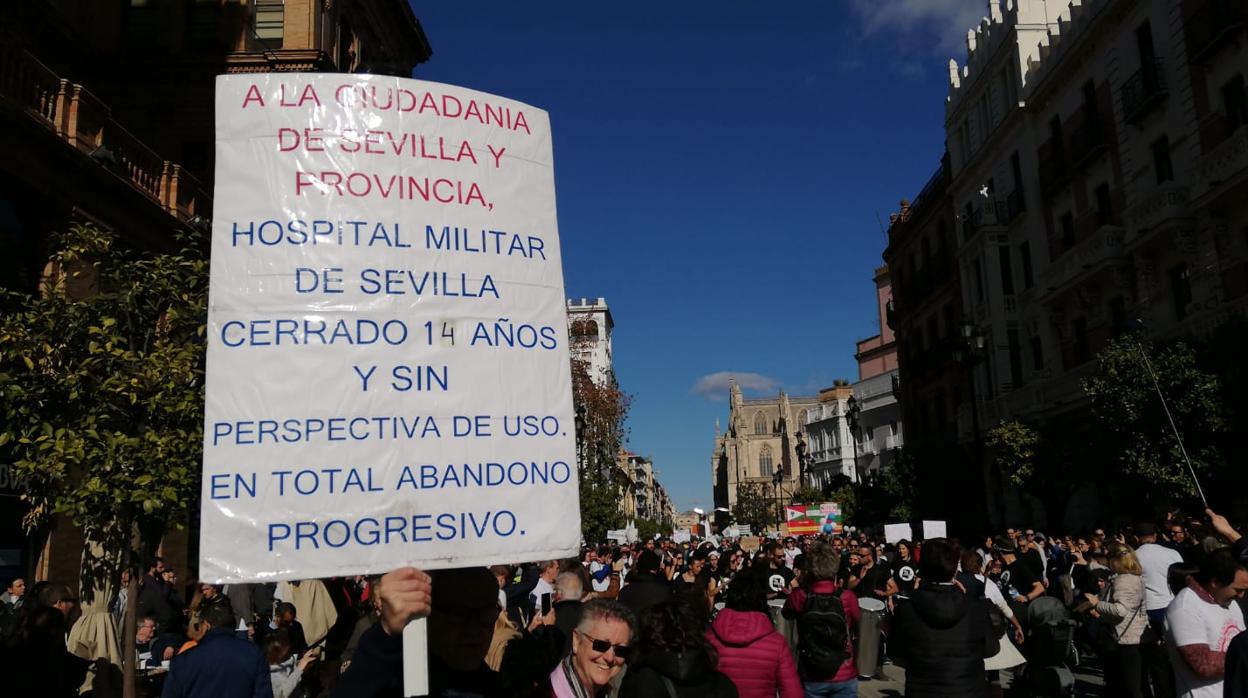 Manifestación de Justicia por la Sanidad este domingo en Sevilla