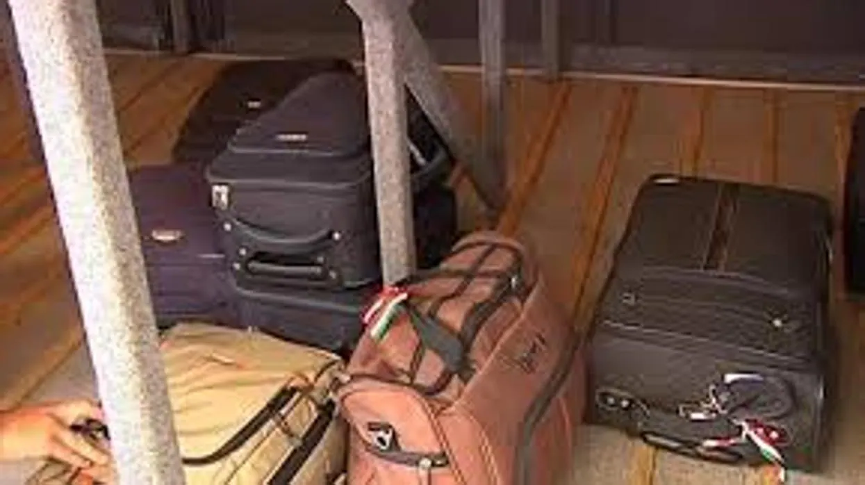 La droga fue localizada en una maleta
