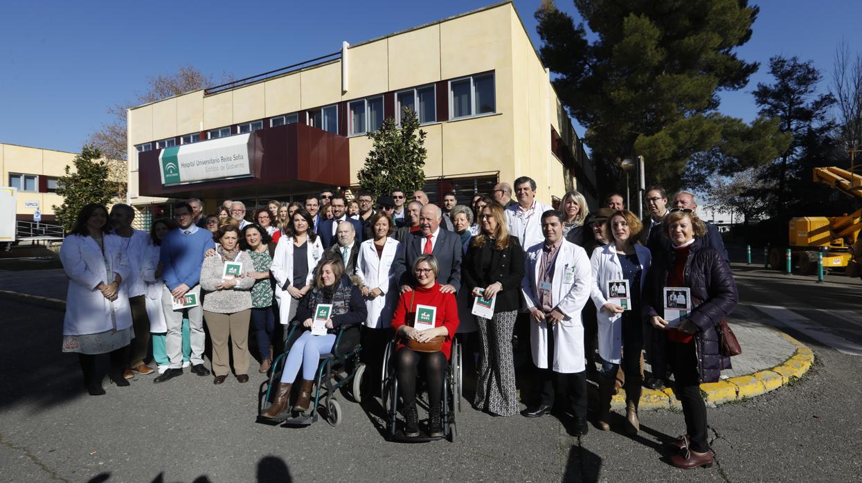 Aguirre, durante la presentación del nuevo calendario del Reina Sofía