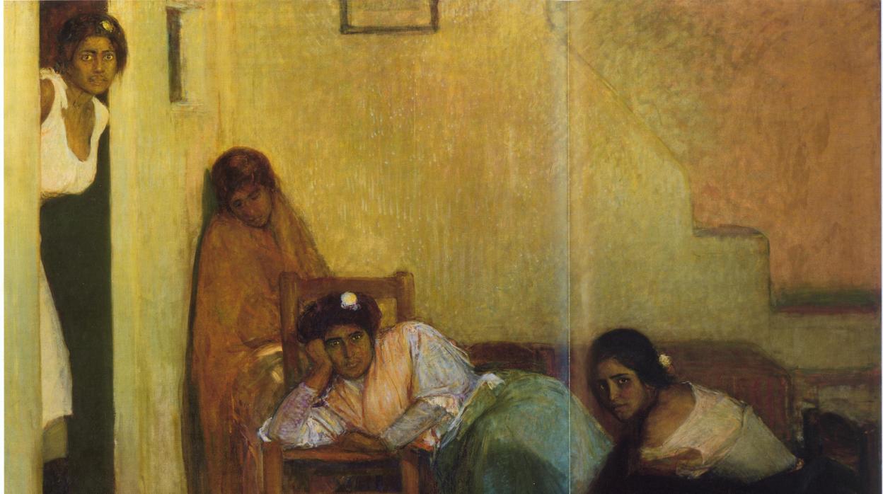 «Vividoras del amor», una de las obras más polémicas de Julio Romero de Torres