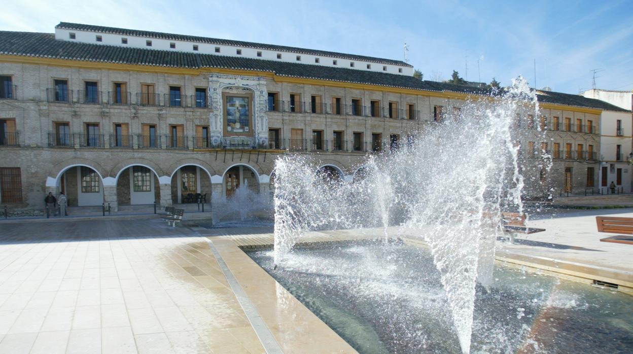 Fachada de la Casa de la Tercia de la localidad de la Campiña