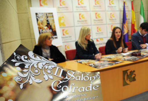 Presentación del II Salón Cofrade del Alto Guadalquivir en la Diputación de Córdoba