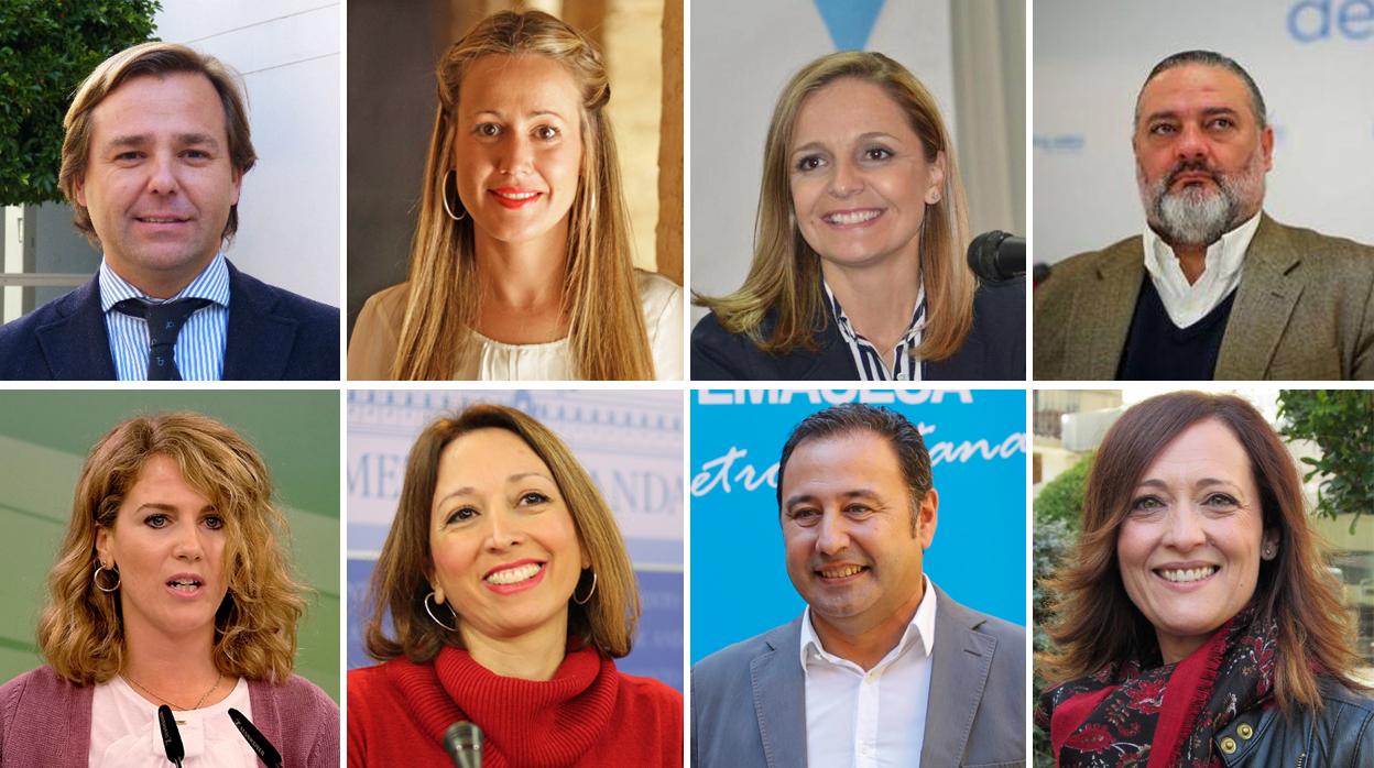 Los nuevos delegados de la Junta en Andalucía