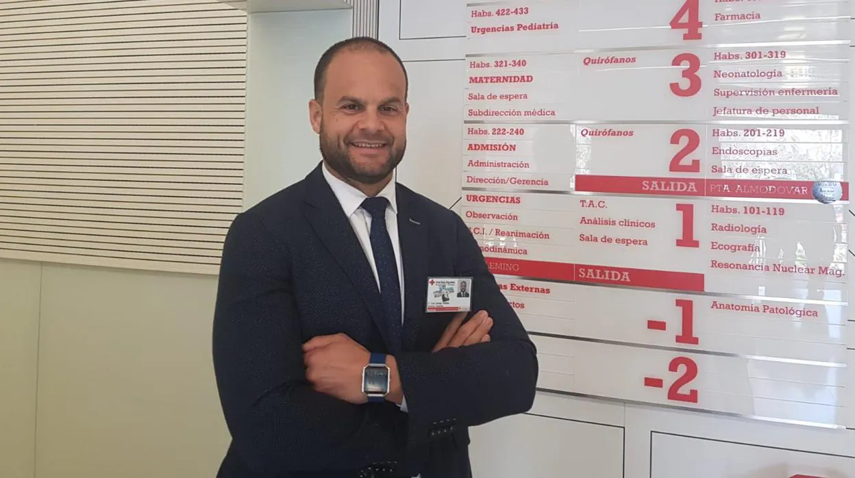 El nuevo director gerente del Hospital Cruz Roja de Córdoba, Luis Luengo
