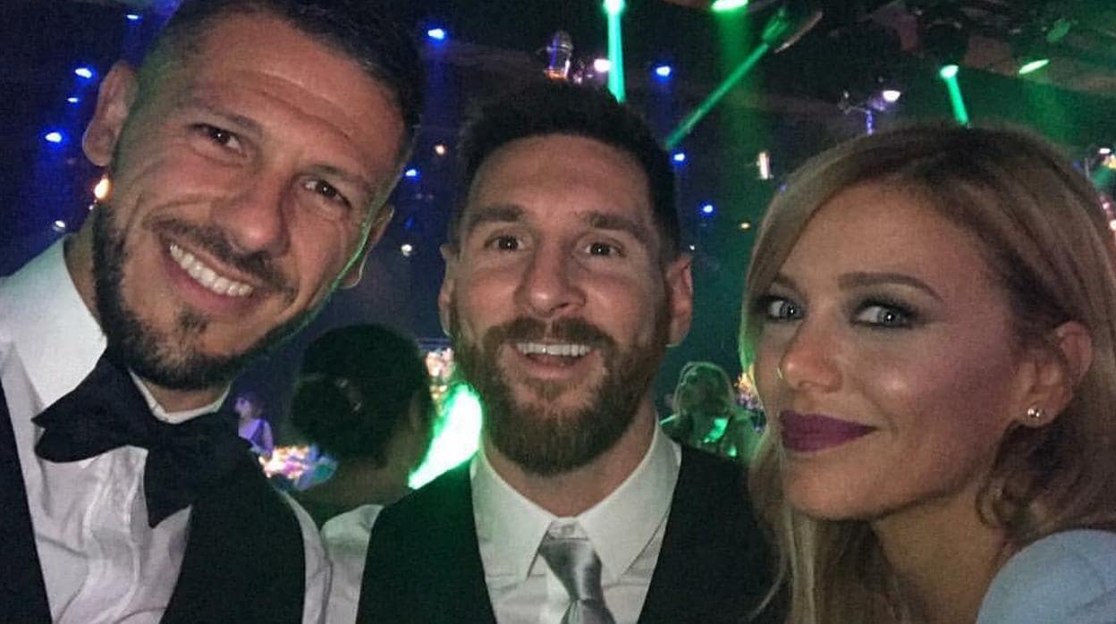 Demichelis y Anderson junta a Leo Messi