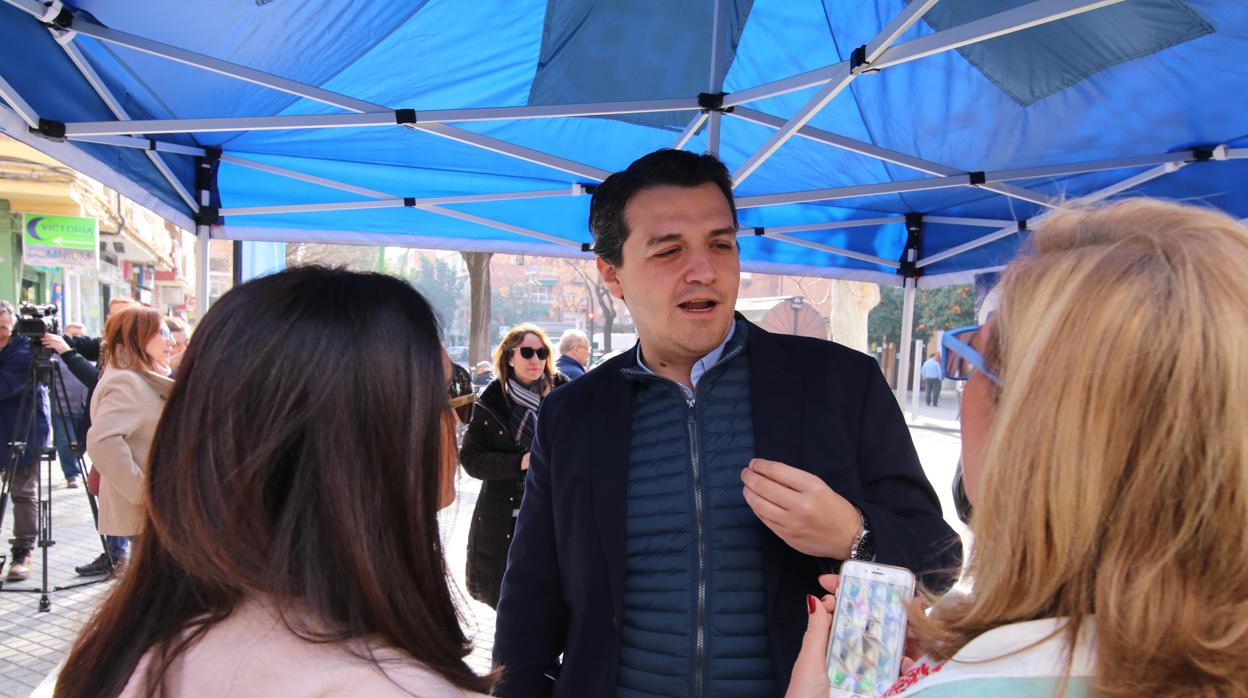 José María Bellido en un acto público