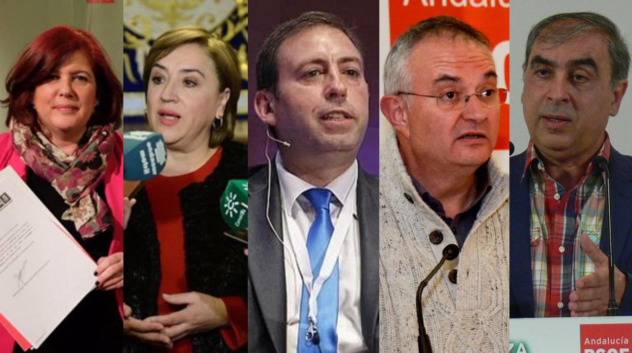 Algunos de los candidatos que se están postulando para ir en la lista de las generales: Elvira Ramón, Sandra García, José Antonio Rodríguez Salas, Chema Rueda y José Martínez Olmos.