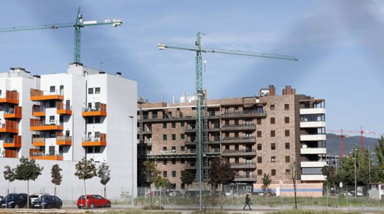 Obras en la zona de Poniente